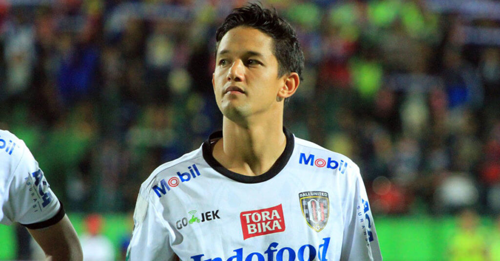 Indonesian professional football player irfan Bachdim