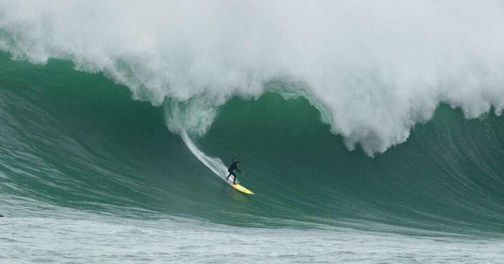 othmane choufani Mavericks big wave surfing