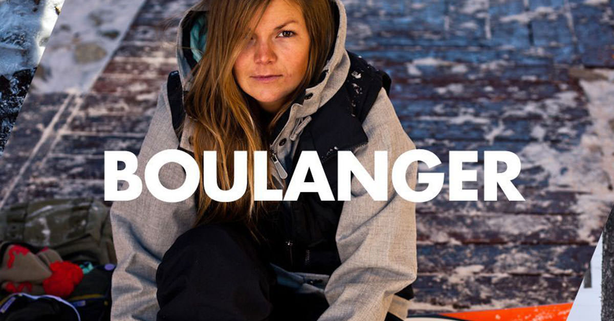 Annie boulanger snowboarding